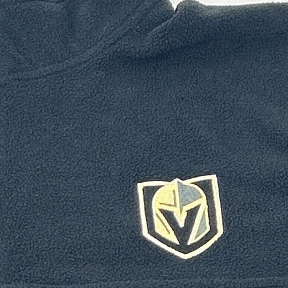 Champion Fleece Men's XL‎ Black NHL Las Vegas Golden Knights 1/4 Zip Pullover - Picture 2 of 9